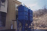 Dust collecting units